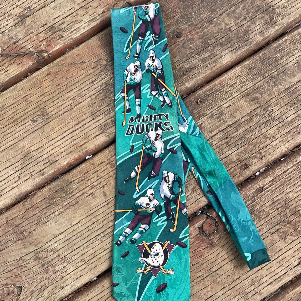 Mighty Ducks Themed Tie